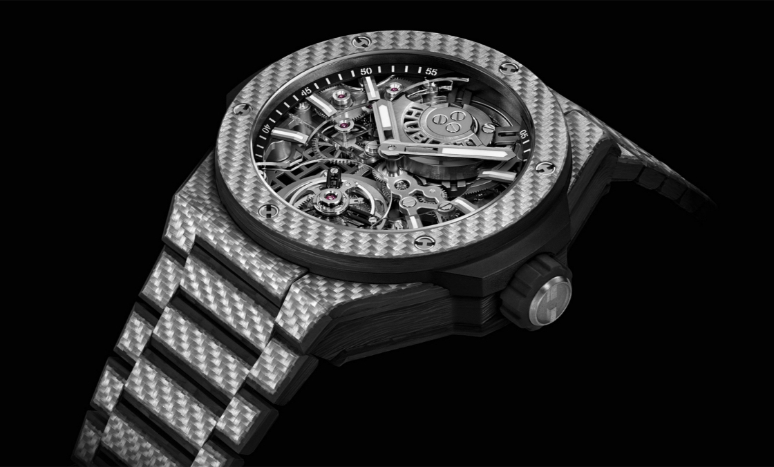 HUBLOT - BIG BANG - 455.YS.0170.YS - HUBLOT BIG BANG陀飛輪全碳纖維鍊帶腕錶 材質大師的輕量化傑作