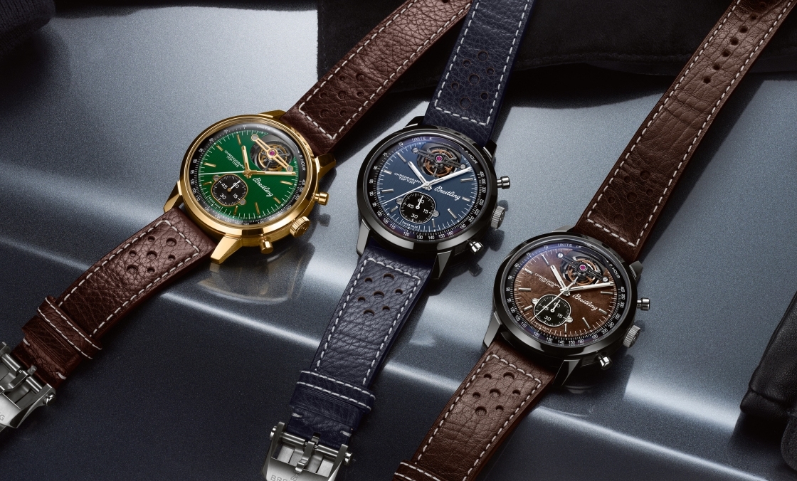 BREITLING - TOP TIME - NB21251A1L1X1 - 跑車起飛！BREITLING Top Time經典汽車系列首現陀飛輪
