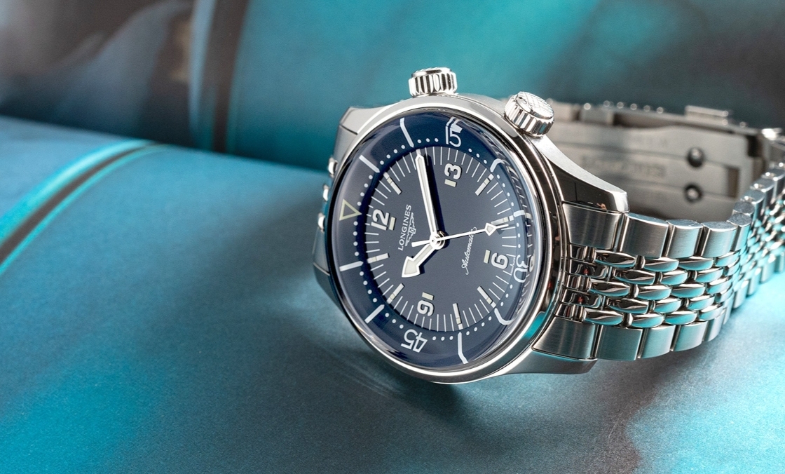 LONGINES - HERITAGE - L3.764.4.90.6 - 獻給OG錶迷的浪漫:浪琴表LONGINES Legend Diver潛水錶39毫米