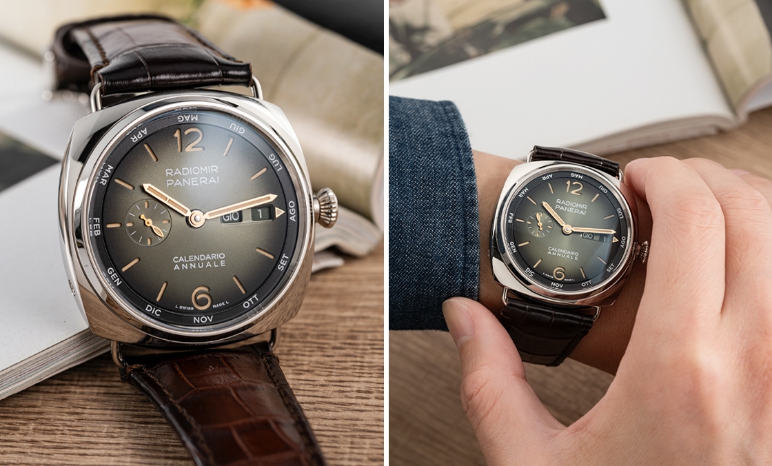 PANERAI - RADIOMIR - PAM01364 - 化繁為簡,Panerai年曆腕錶與萬年曆腕錶