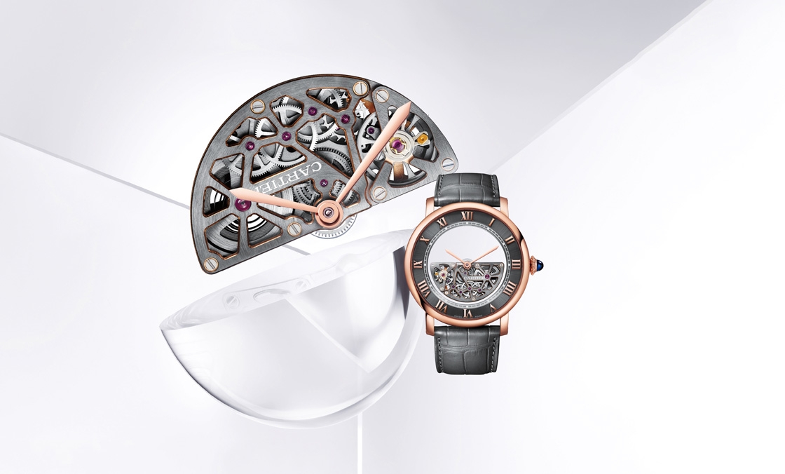 CARTIER - ROTONDE DE CARTIER - WHRO0089 - 出神入化的時間幻術,Cartier Masse Mysterieuse腕錶