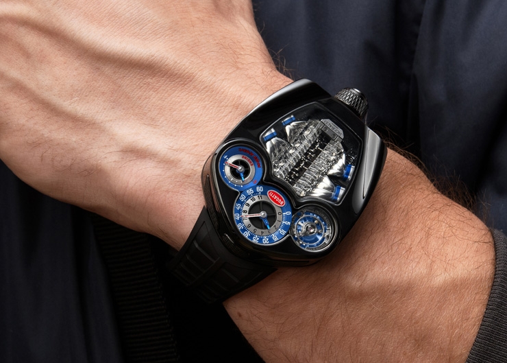 微型V16氣缸的工程奇觀 |Jacob & Co.  Bugatti Tourbillon