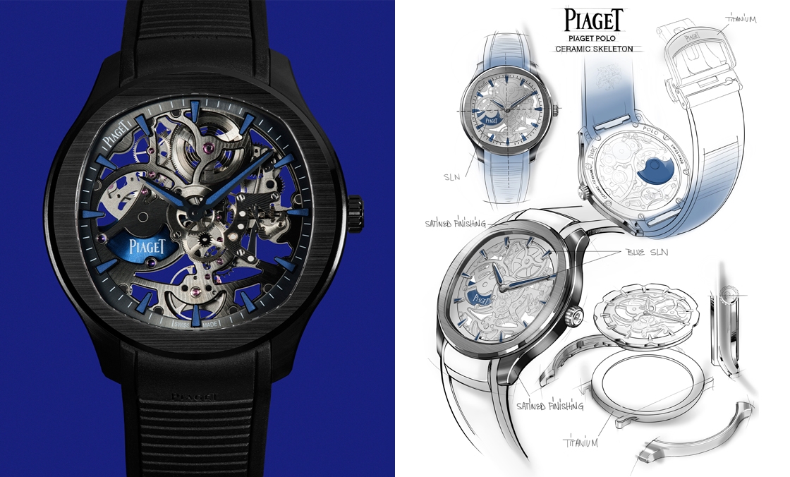 PIAGET - POLO - G0A49011 - 風雅動感再進化|Piaget Polo系列黑陶瓷超薄鏤空自動上鍊腕錶