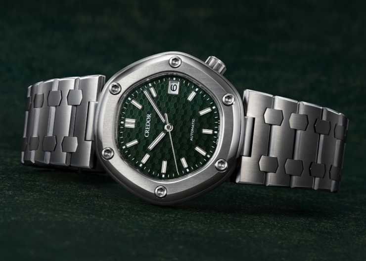 全新優雅綠韻,再現大師手筆|CREDOR推出Locomotive非限量紀念版GCCR997
