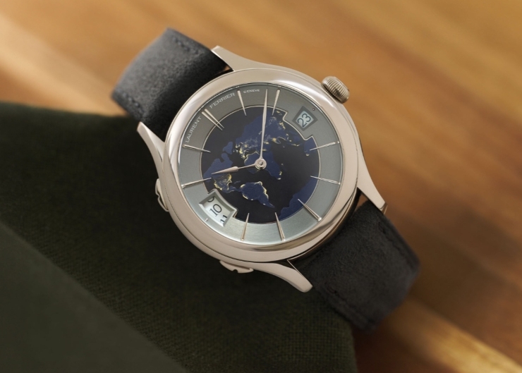 宇宙視角的時光藝術 | Laurent Ferrier推出Classic Traveller Globe Night Blue