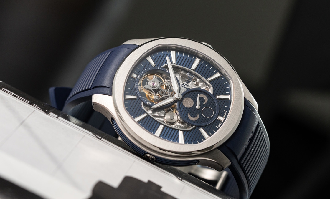 PIAGET - POLO - G0A49080 - 輕薄動感再升級,PIAGET Polo系列鈦金屬超薄鏤空飛行陀飛輪腕錶登場