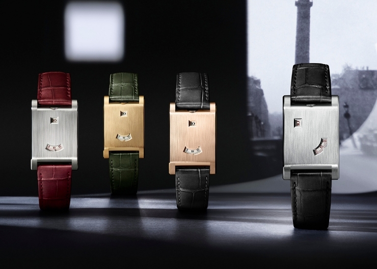 窗裡方外,經典再現|CARTIER Privé系列重新演繹Tank à Guichets腕錶