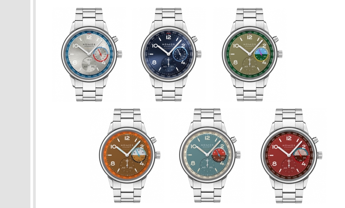 NOMOS - CLUB - 790 - 專為新世代旅人打造,Nomos推出全新Club Sport世界時間腕錶