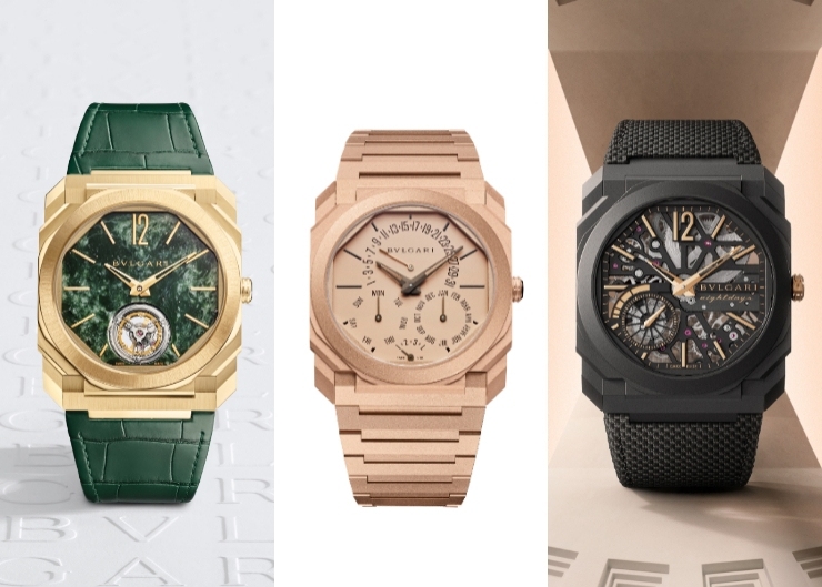 BVLGARI Octo Finissimo搶眼新裝全新登場,三款全新傑作展現極致對比美學