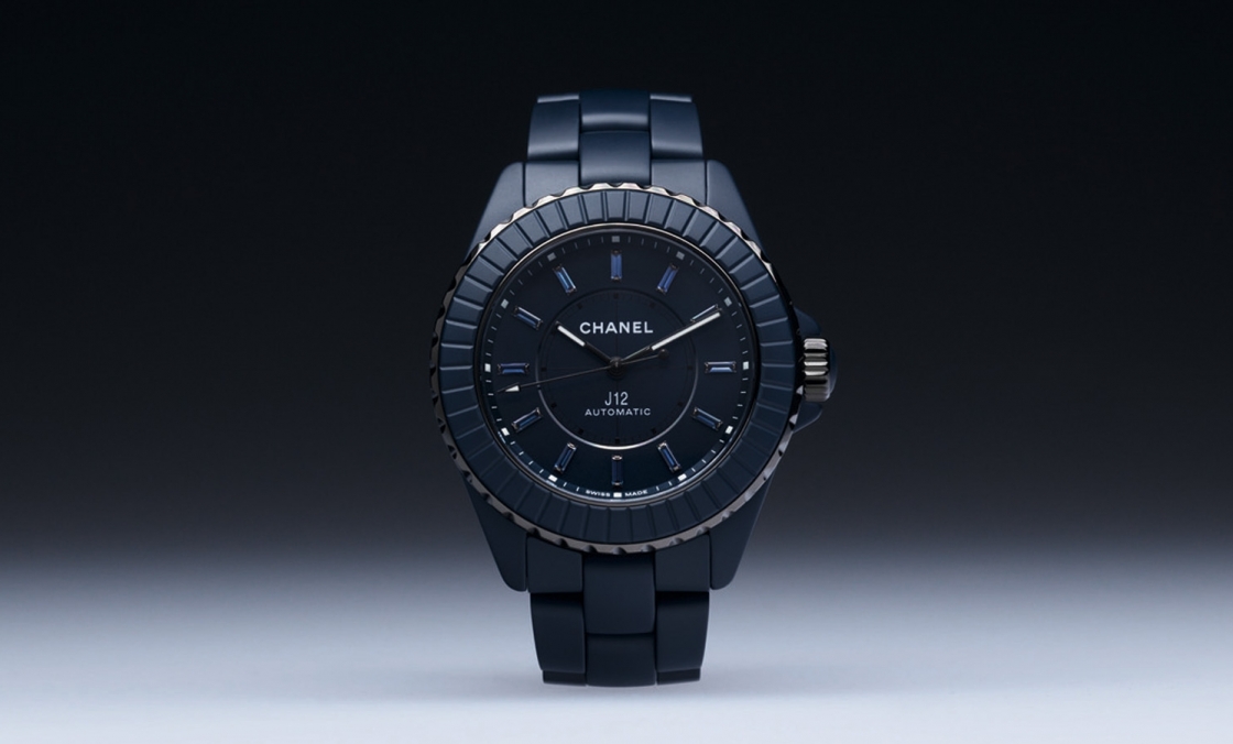 CHANEL - J12 - H10334 - J12 BLEU ,「CHANEL之藍」的動感姿態