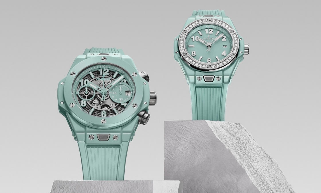 HUBLOT - BIG BANG - 441.GS.5221.RX - Hublot打造夏日最潮涼感腕錶｜Big Bang薄荷綠陶瓷系列腕錶