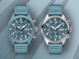 IWC淺藍陶瓷來襲：TOP GUN Miramar飛行員系列海軍空戰部隊計時碼錶雙版本