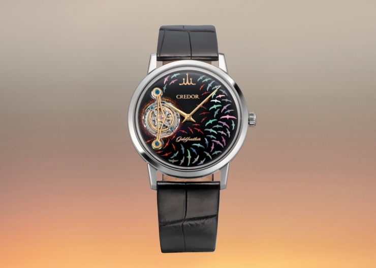 CREDOR珍稀之作:Goldfeather Tourbillon限量登場,詩意工藝凝結日本製錶美學