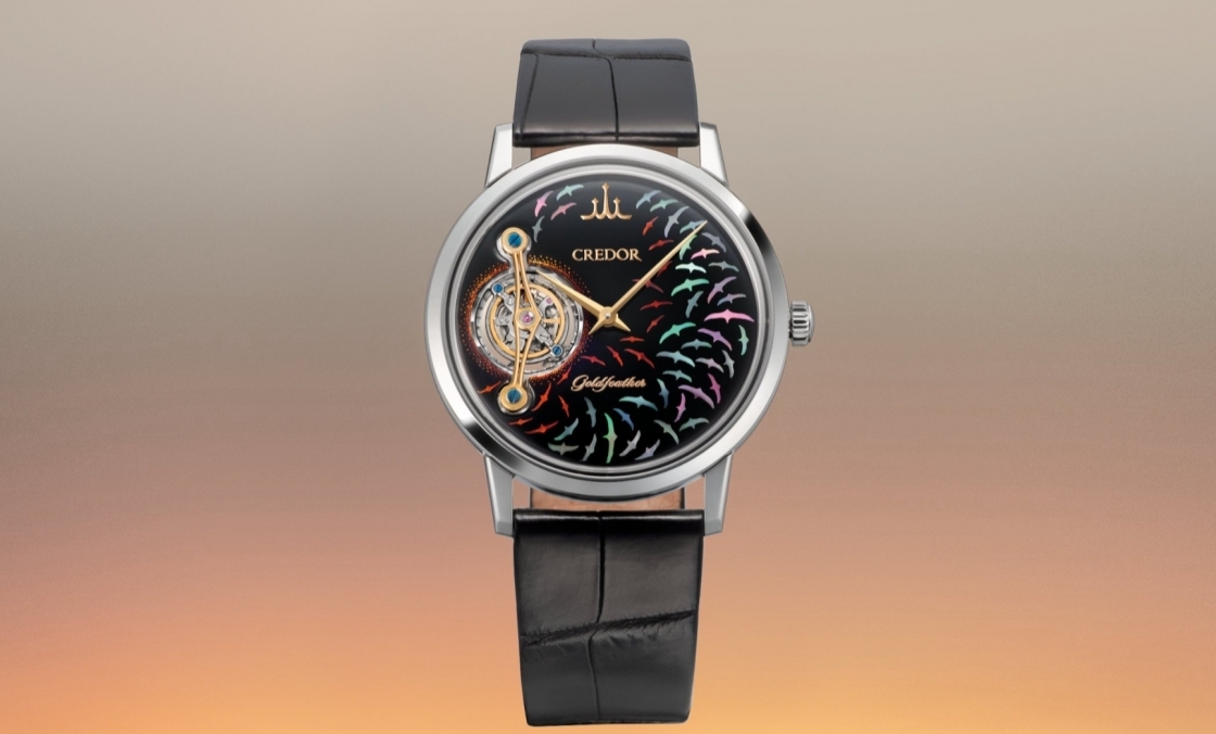 CREDOR - Goldfeather - GBCF999 - CREDOR珍稀之作:Goldfeather Tourbillon限量登場,詩意工藝凝結日本製錶美學