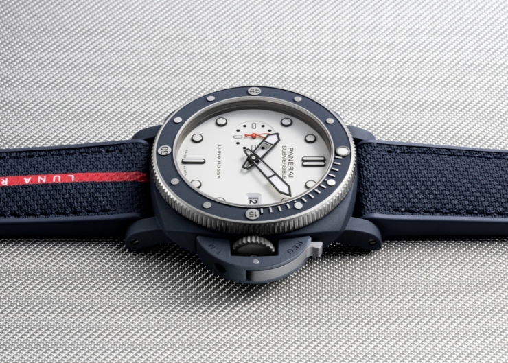 輕量化黑科技 PANERAI Submersible QuarantaQuattro Luna Rossa Ti-Ceramitech™- PAM01543