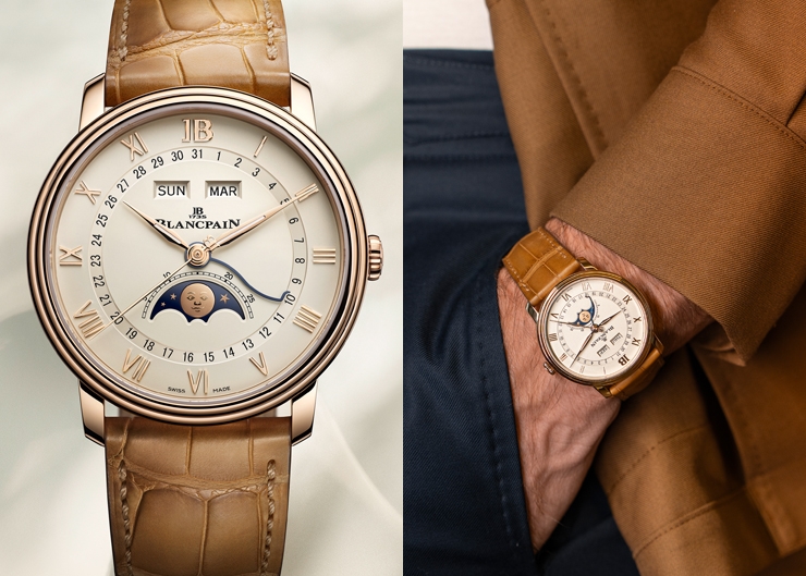 金棕色調,靜奢之美|Blancpain Villeret系列推出三款改版新作