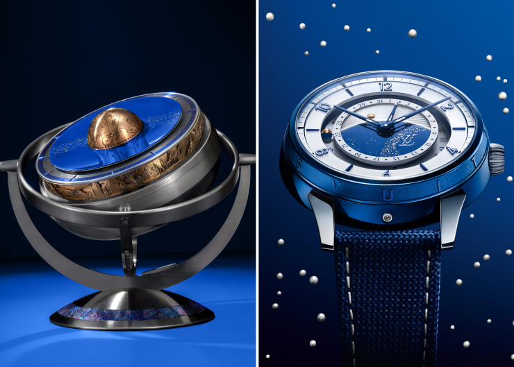 Louis Vuitton × De Bethune重啟子母鐘的古老靈魂｜LVDB-03 Sympathique Louis Varius全解析