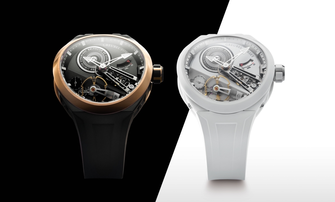GREUBEL FORSEY - BALANCIER - （Balancier Convexe S² Black Ceramic） - GREUBEL FORSEY Balancier Convexe S²黑白陶瓷終極收官之作