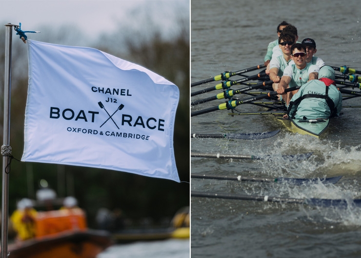 The CHANEL J12 Boat Race，牛津與劍橋的百年榮耀對決