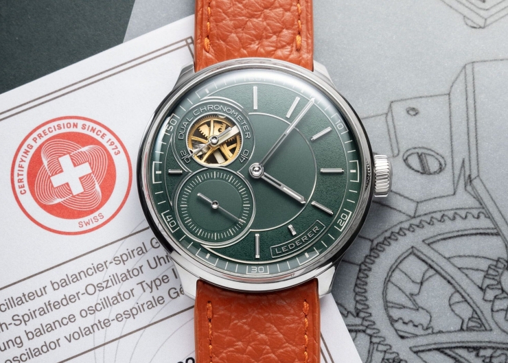 自然擒縱的當代傑作 Lederer CIC 39mm Racing Green