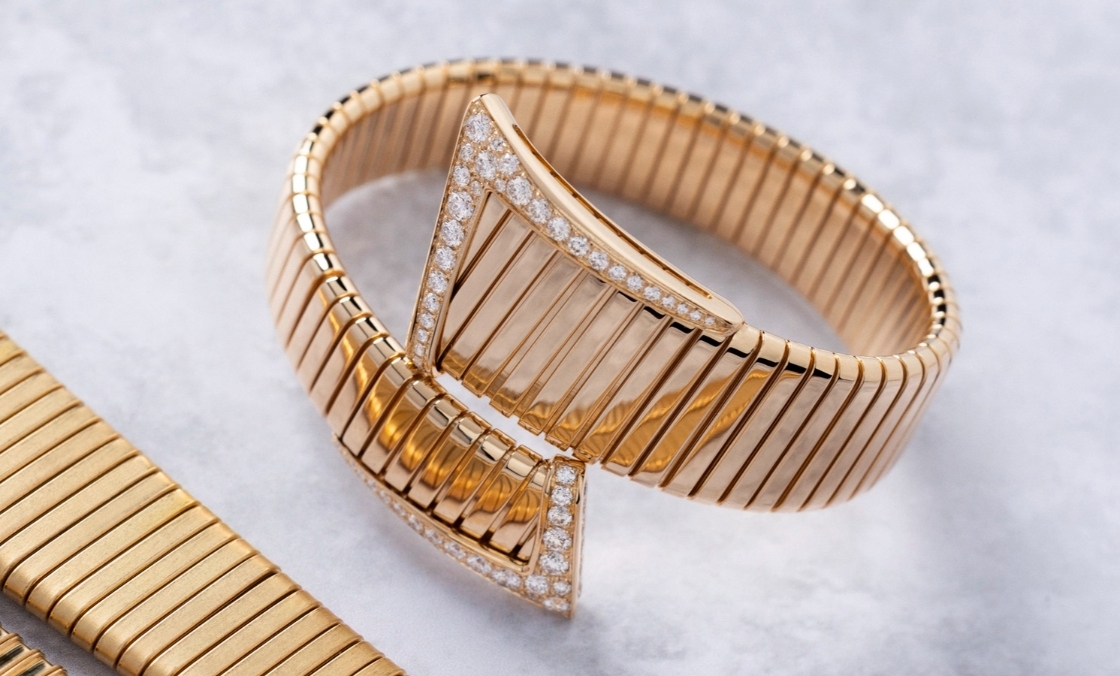 BVLGARI - 高級珠寶腕錶 - 104093 - 工藝藏於結構，流暢自成風格｜BVLGARI Tubogas 2026新作