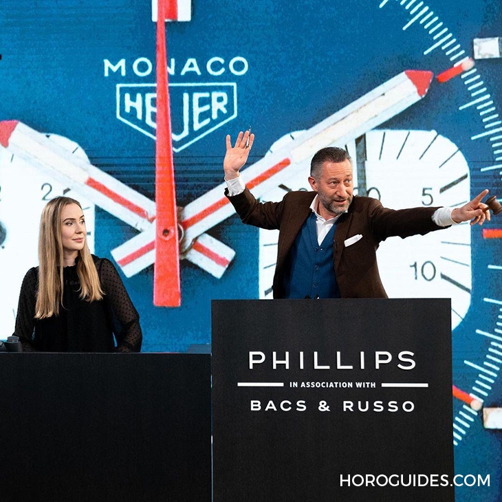 TAG HEUER - MONACO - 史上最高!泰格豪雅Monaco腕錶以2百萬美元落槌