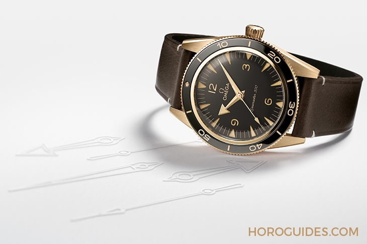 OMEGA - SEAMASTER - 234.92.41.21.10.001 - 現代復古風｜OMEGA海馬300米首款青銅錶款登場！