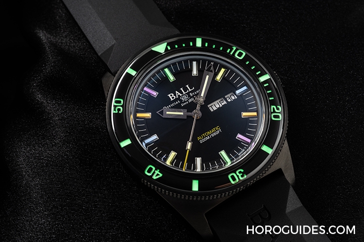 BALL WATCH - Engineer II - NM9028C-S29C-BK - BALL Watch彩虹腕錶精選 微型氣燈再進化 不只微奢華