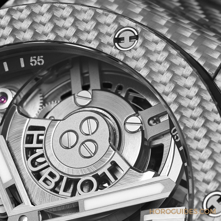 HUBLOT - BIG BANG - 455.YS.0170.YS - HUBLOT BIG BANG陀飛輪全碳纖維鍊帶腕錶 材質大師的輕量化傑作