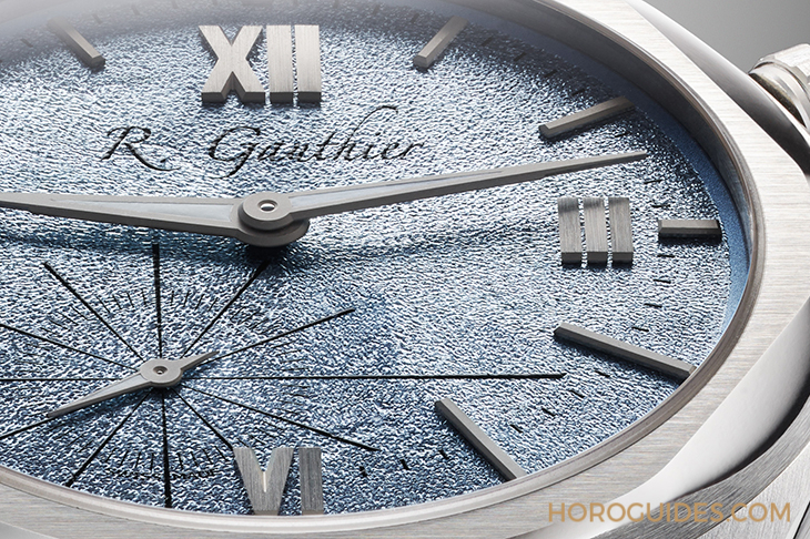 ROMAIN GAUTHIER - C by Romain Gauthier - MON00555 - C by Romain Gauthier推出冰藍面鉑金鍊帶新作,再現極致工藝之美