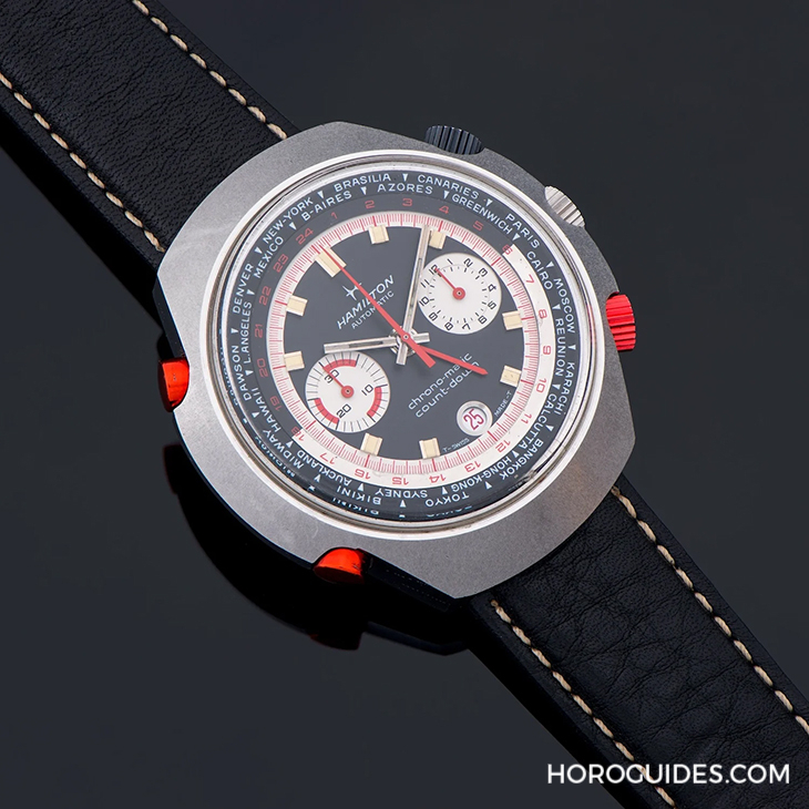 HAMILTON - AMERICAN CLASSIC - H51606640 - 1970年代賽車風華再現,HAMILTON Chrono-Matic 50限量藍色版登場