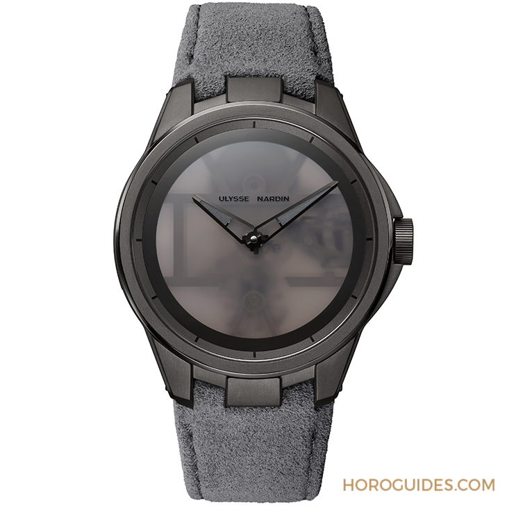 ULYSSE NARDIN - Blast - 3713-260LE-9A-SEVER/0A - 極簡、鏤空、朦朧、單色調，ULYSSE NARDIN Blast  [Amoureuxpeintre]霜刃腕錶