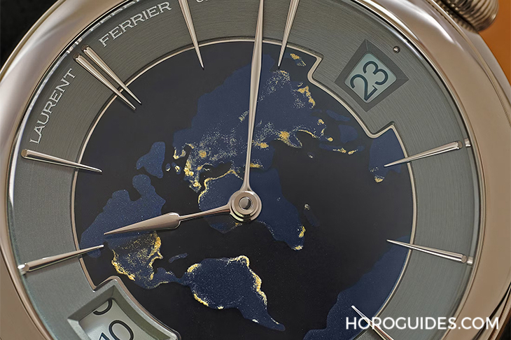 LAURENT FERRIER - CLASSIC - LCF012.G1.NGE10 - 宇宙視角的時光藝術 | Laurent Ferrier推出Classic Traveller Globe Night Blue