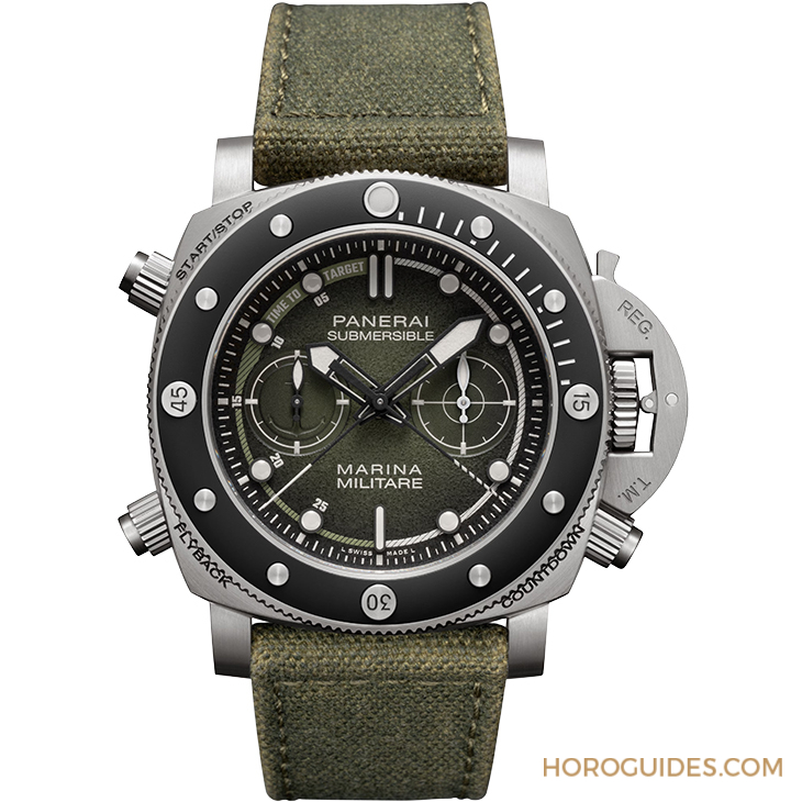 PANERAI - SUBMERSIBLE - PAM01699 - Panerai全新體驗版腕錶PAM01699現身，藏家親自體驗義大利海軍航空部隊軍事洗禮