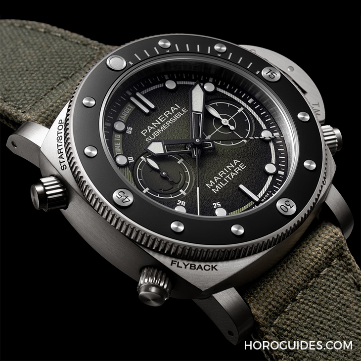 PANERAI - SUBMERSIBLE - PAM01699 - Panerai全新體驗版腕錶PAM01699現身，藏家親自體驗義大利海軍航空部隊軍事洗禮
