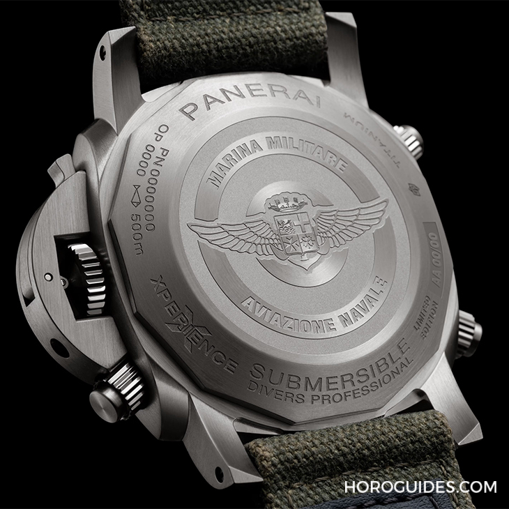 PANERAI - SUBMERSIBLE - PAM01699 - Panerai全新體驗版腕錶PAM01699現身，藏家親自體驗義大利海軍航空部隊軍事洗禮