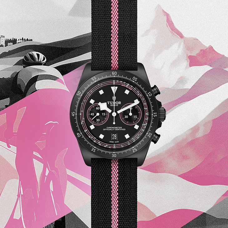 TUDOR - PELAGOS - M25827KNRS-0001 - 向粉紅戰衣致敬！TUDOR帝舵表推出限量Pelagos FXD Chrono「粉紅款」腕錶