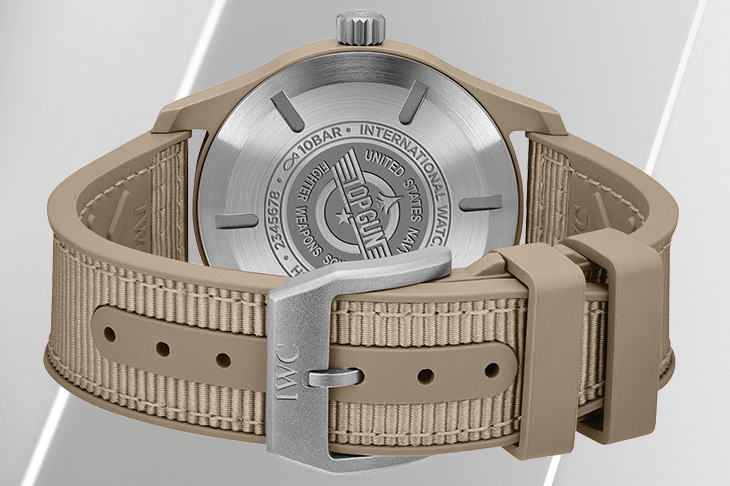 IWC - PILOT - IW328106 - 再次飛越沙場!IWC推出全新TOP GUN「莫哈韋沙漠」沙色陶瓷飛行員腕錶
