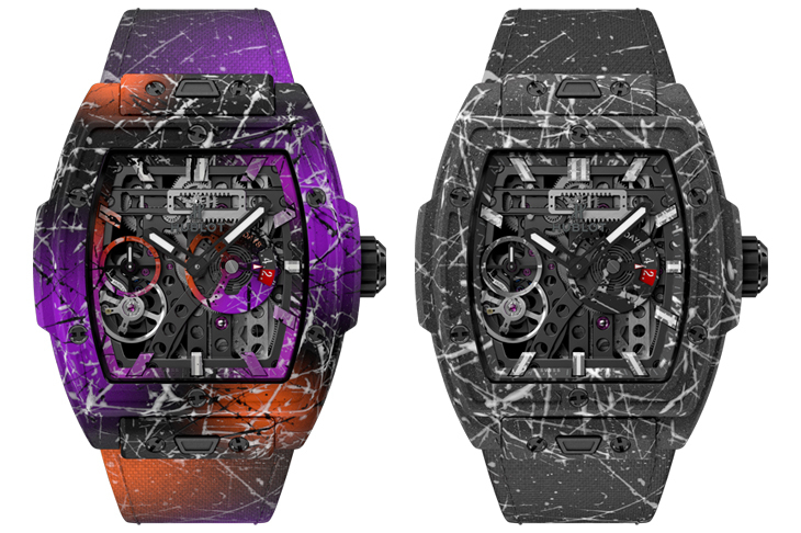 HUBLOT - SPIRIT OF BIG BANG - 614.XCN.1172.NR.STR25 - 宇舶再掀潮流風暴!全新Spirit of Big Bang Meca-10 街頭藝術腕錶登場