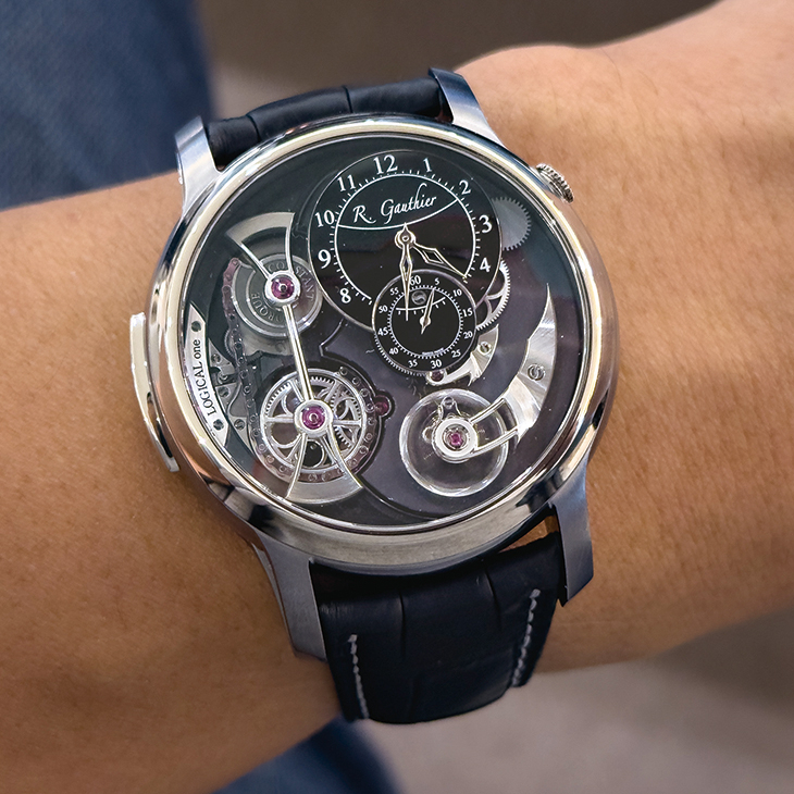 ROMAIN GAUTHIER - LOGICAL ONE - 熱潮過後,藏家Shea最愛的新收藏 | HOROGUIDES雜誌Vol. 7 特別企劃