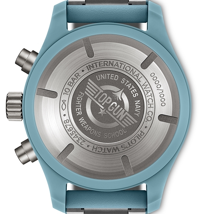 IWC - PILOT - IW389409 - IWC淺藍陶瓷來襲:TOP GUN Miramar飛行員系列海軍空戰部隊計時碼錶雙版本