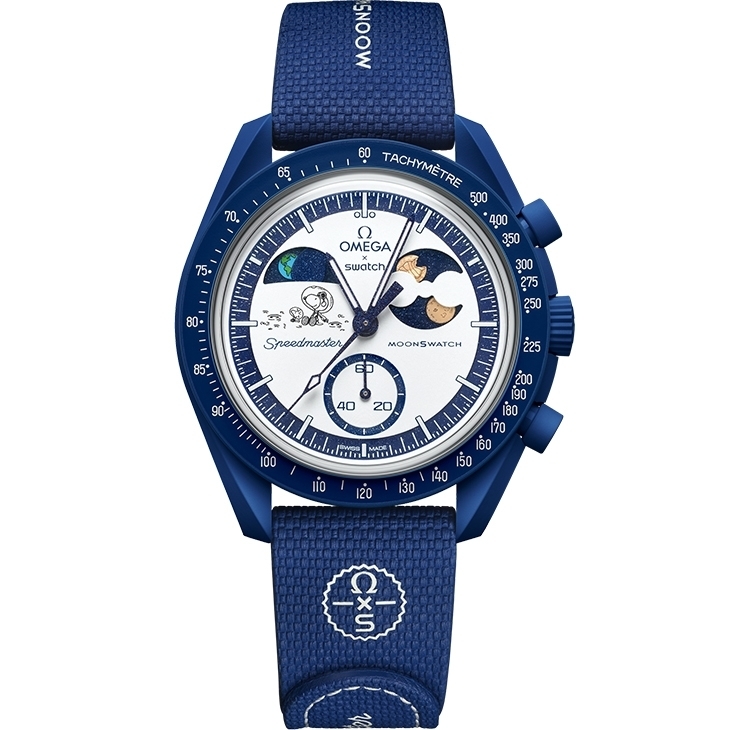 SWATCH - BIOCERAMIC - SO33N704L - 月亮被咬了一口？Mission To Earthphase – Moonshine Gold「海狸月」版本11月限定發售