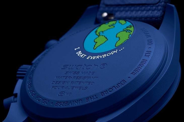 SWATCH - BIOCERAMIC - SO33N704L - 月亮被咬了一口？Mission To Earthphase – Moonshine Gold「海狸月」版本11月限定發售