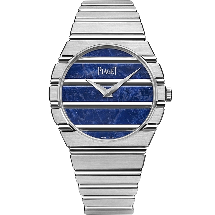 PIAGET - POLO - G0A51151 - 藍方鈉石點綴:PIAGET Polo 79再現全金風華