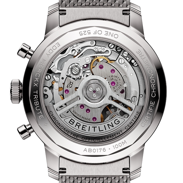 BREITLING - TOP TIME - AB01762C1I1X1 - 百年靈 Top Time B01 Eddy Merckx 限量版:向自行車傳奇致敬