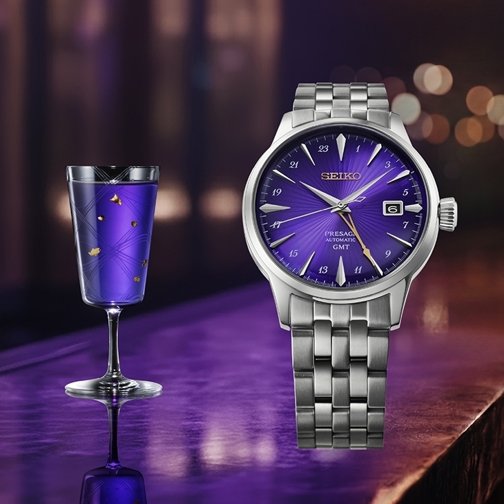 SEIKO - PRESAGE - HCB006 - SEIKO 145週年紀念第三彈登場!「江戶紫」限量腕錶致敬東京歷史