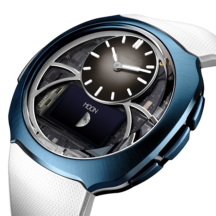 H. MOSER & CIE - STREAMLINER - 6DI0-1202 - 亨利慕時 Off-Grid:一只介於機械與數位之間的混血腕錶