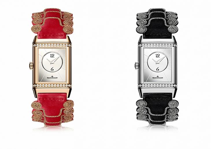 JAEGER-LECOULTRE - REVERSO - 積家 攜手紅底鞋大師再推Officer最潮紅黑錶帶