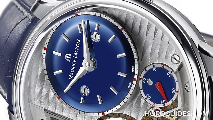 MAURICE LACROIX - MASTERPIECE - MP6118-SS001-434-1 - 藍面「引力」 MAURICE LACROIX Gravity Blue