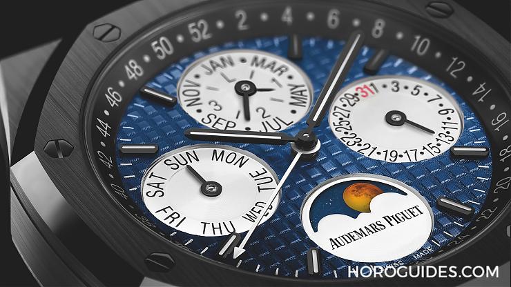 AUDEMARS PIGUET - ROYAL OAK - 26579CE.OO.1225CE.01 - 愛彼世界唯一一只的 RO黑陶瓷萬年曆藍面隱藏款?!